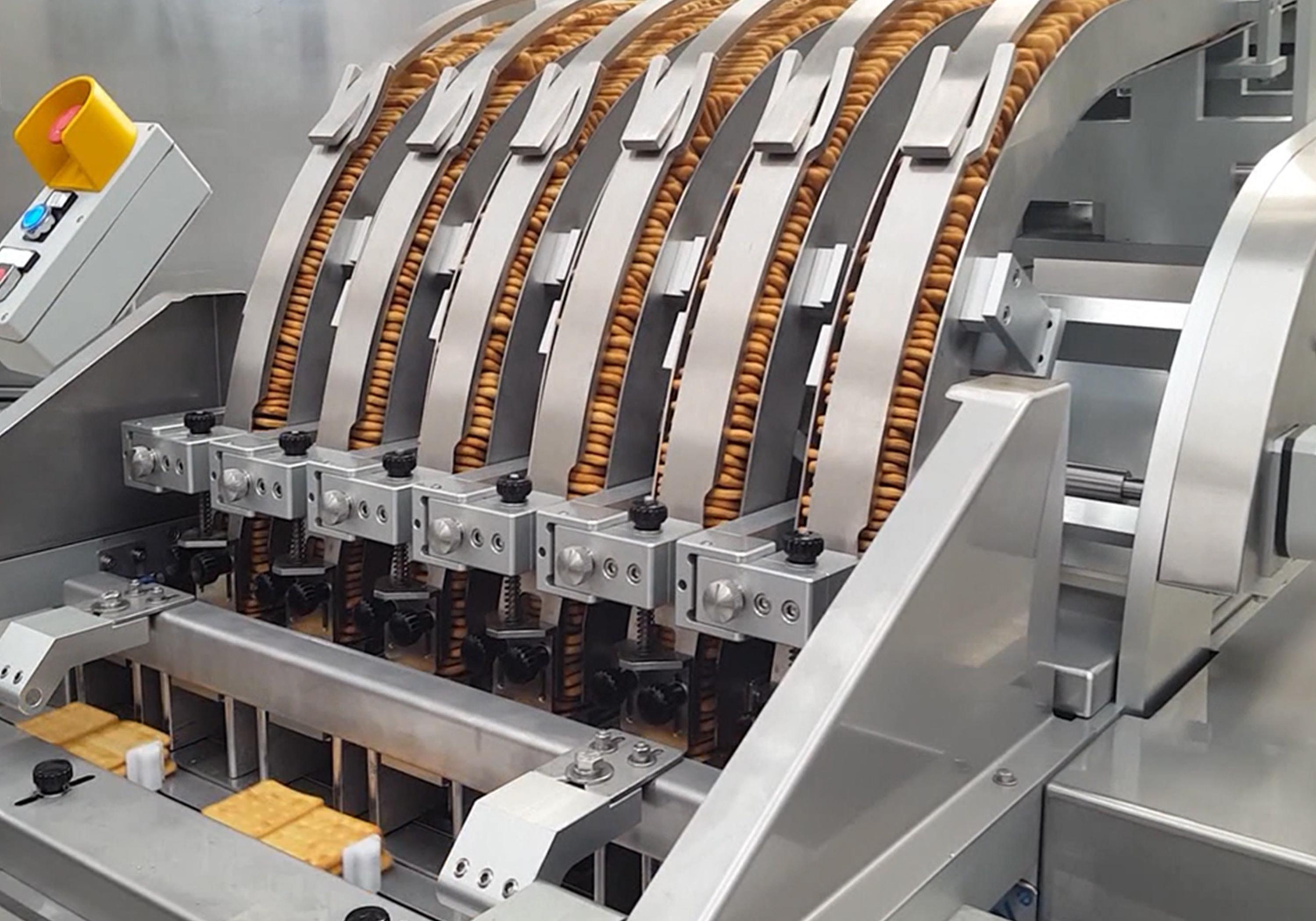 Packaging Line for Biscuits in Pile Product details at biscuit people