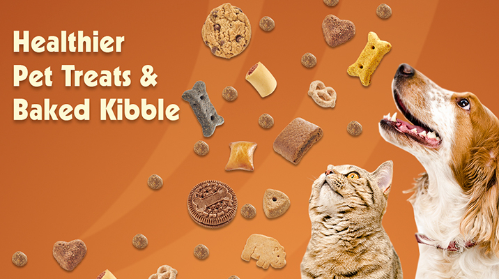 Better is Baked Right In. Healthier Pet Treats & Baked Kibble