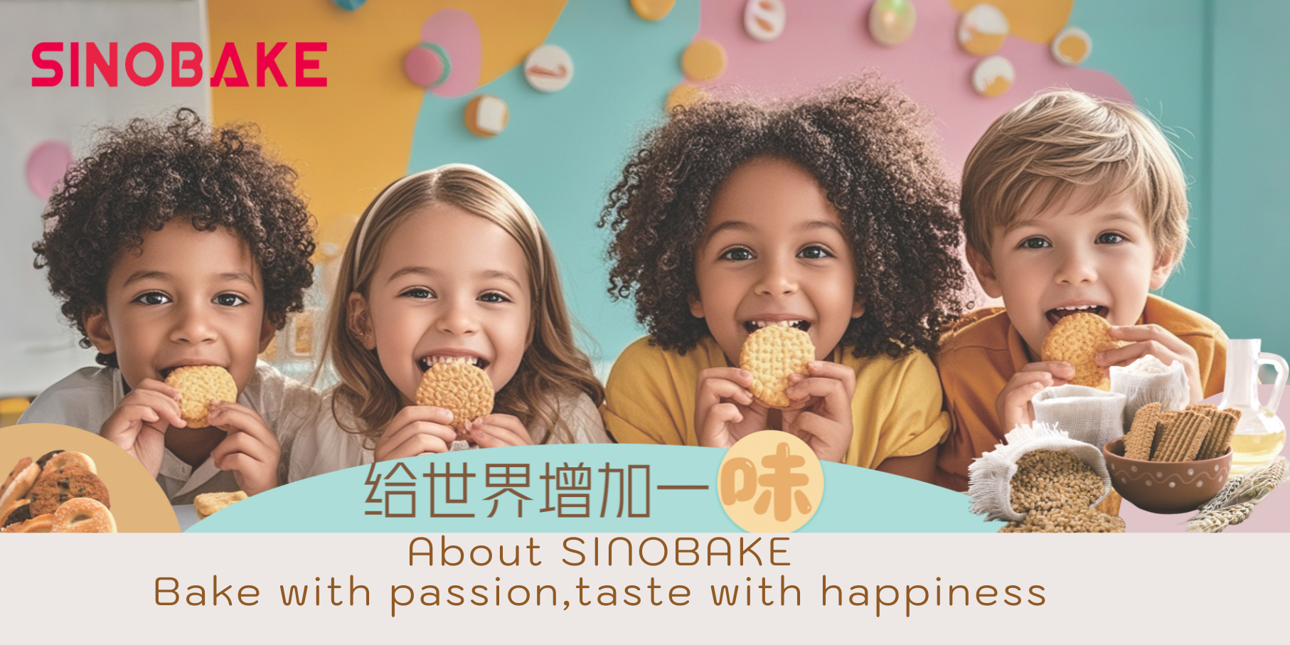 SINOBAKE is the best Cookie Biscuit Machine manufacturer in China. Offering quality product to global customers