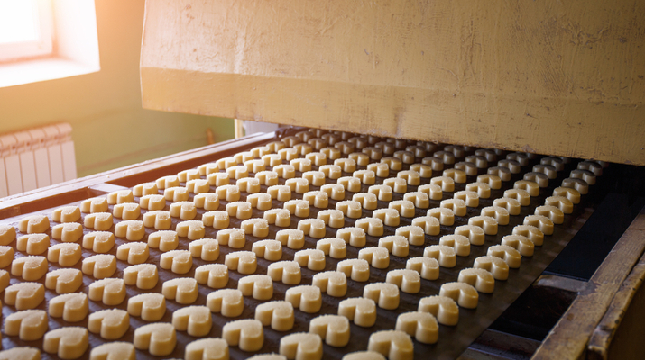 Biscuit Baking Process