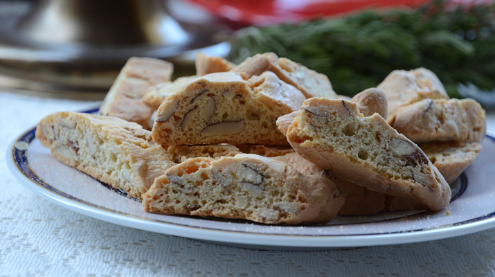 Almond Biscotti - Sip and Feast