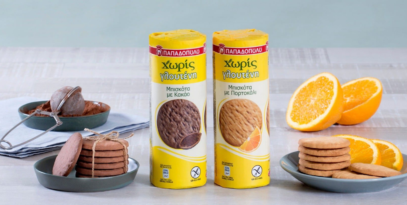 E.J. Papadopoulos's Gluten-Free Biscuits with Orange and Cocoa