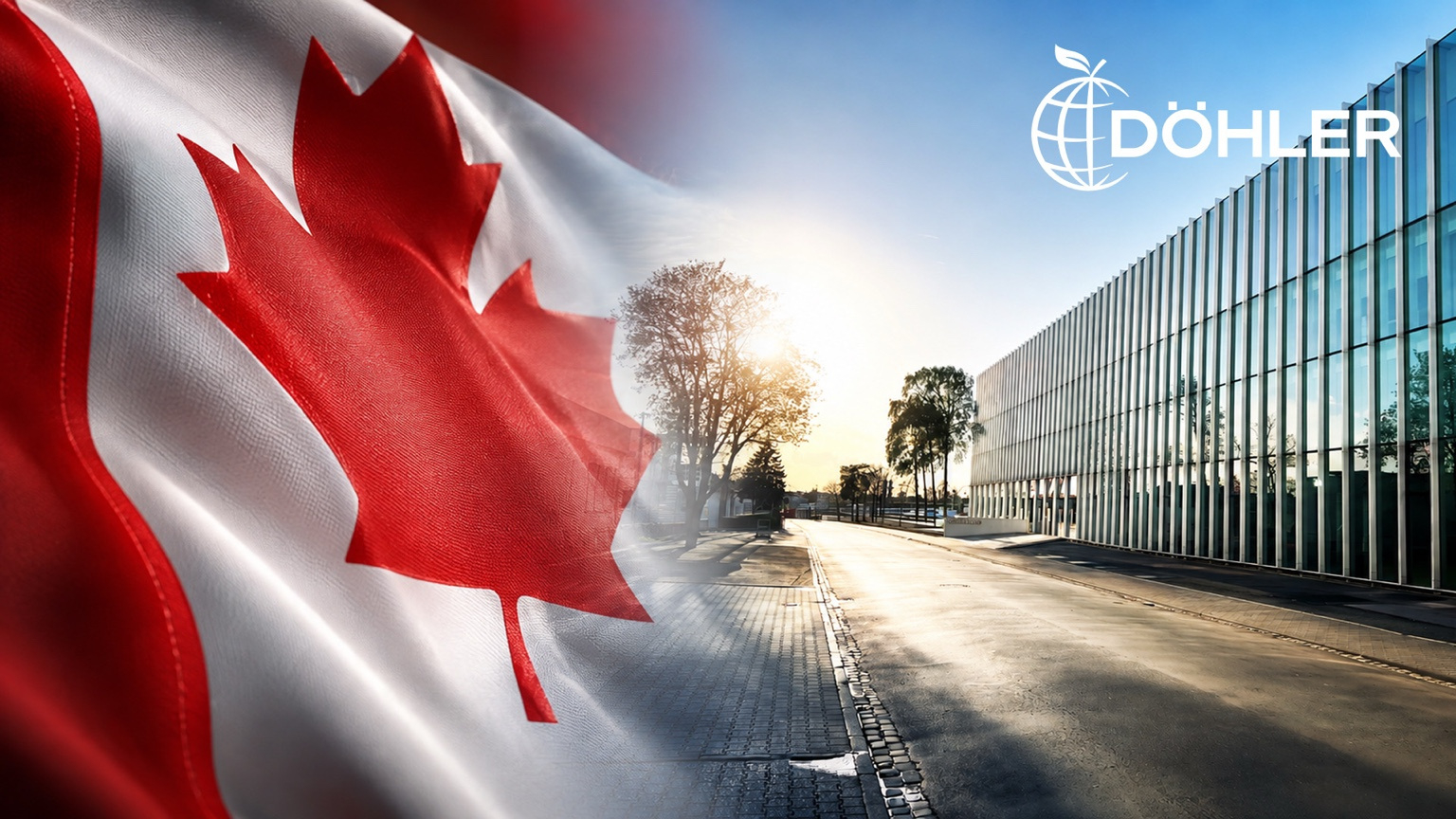 Döhler Group expands its North American presence with the opening of Döhler Canada