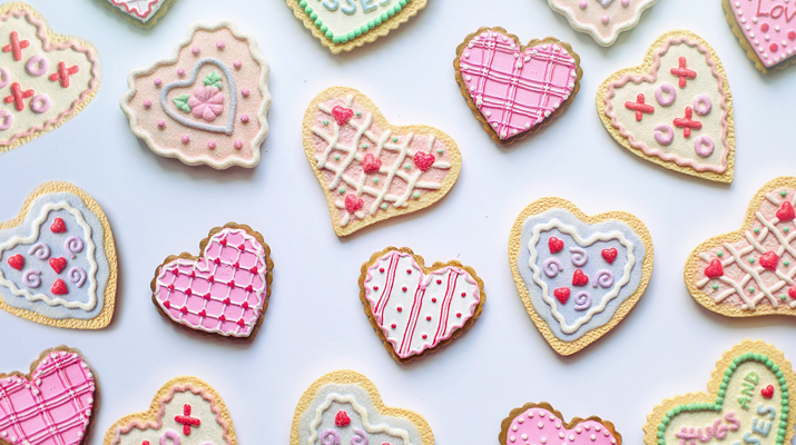 Love Goes Through the Stomach: Surprise Cookies for Valentine's Day