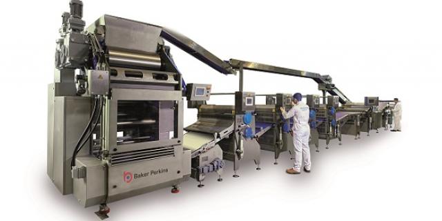 Equipment TruClean Sheet Forming and Cutting Lines produced by Baker Perkins Ltd