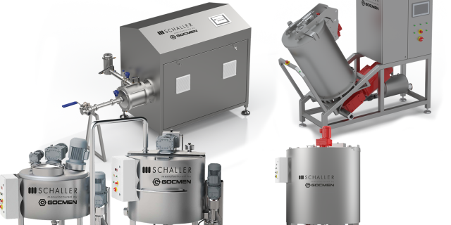 Equipment Cream and Spread Preparation Machines produced by SCHALLER Solutions