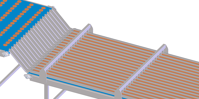 Equipment Stacker Belts produced by Ammeraal Beltech