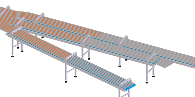 Equipment Packaging Belts produced by Ammeraal Beltech