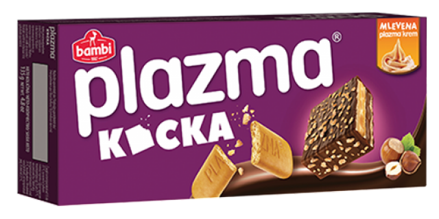 Biscuits Plazma Cube produced by Bambi
