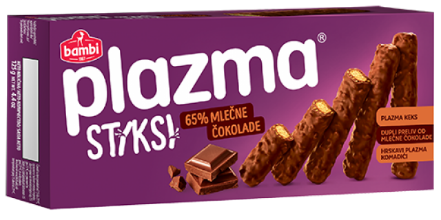 Biscuits Plazma Sticks produced by Bambi