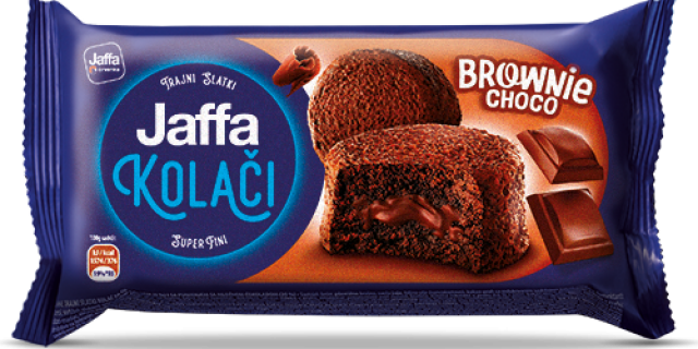 Biscuits Jaffa Bakery Brownie Choco 75g produced by Jaffa Crvenka