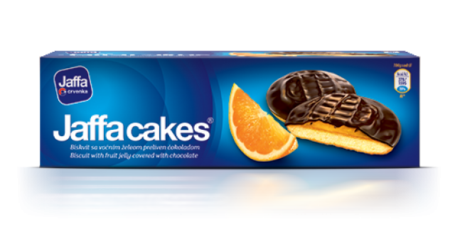 Biscuits Jaffa Cakes classic 150g produced by Jaffa Crvenka