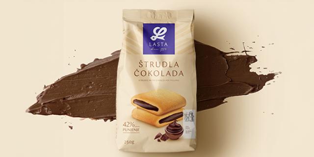 Biscuits STRUDEL WITH CHOCOLATE produced by LASTA
