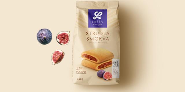 Biscuits STRUDEL WITH FIG produced by LASTA