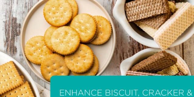 Ingredients VERON® Biscuit, Wafer and Cracker Enzyme Range produced by AB Enzymes