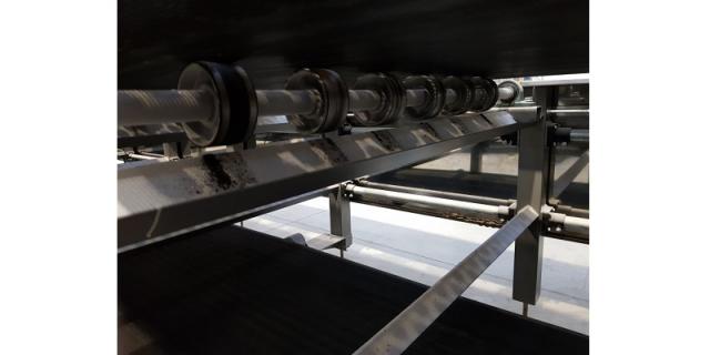 Not advisable. Non-solid support rollers wire mash belts