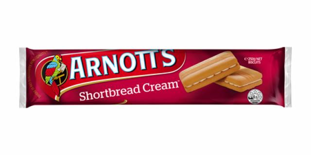 Biscuits Arnott’s Shortbread Cream produced by Arnott’s Group