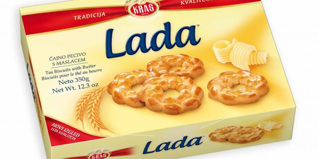 Biscuits Lada produced by Kraš Food Industry Plc