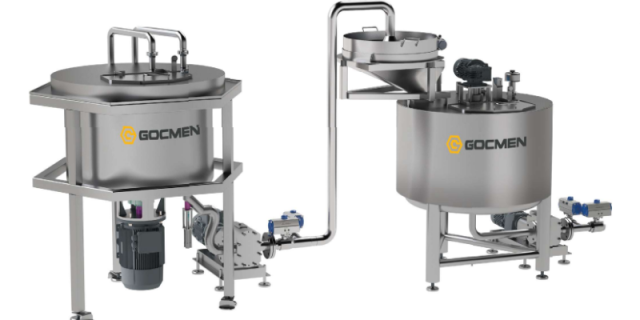 Equipment Waffer Batter Mixing System produced by Gocmen Machine Ind. ltd. Co.