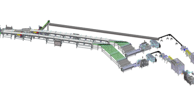 Equipment Complete solution for biscuits in stacks: single portion and multipack flow-wrapping produced by IMA FLX HUB