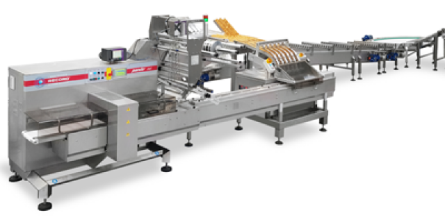 Equipment Packaging Line for Biscuits in Pile produced by IMA FLX HUB