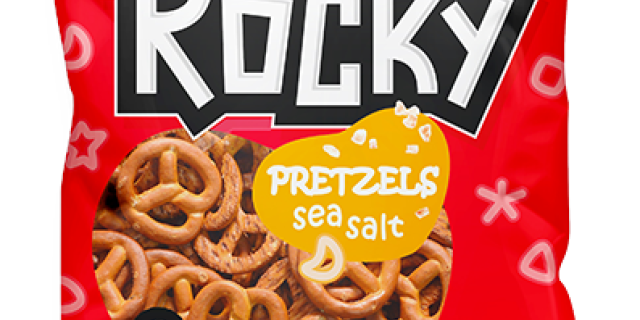 Biscuits Rocky Pretzels produced by Vincinni
