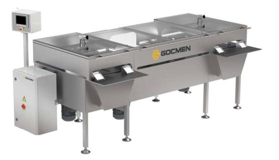 Equipment Wafer Cutting Machine produced by Gocmen Machine Ind. ltd. Co.