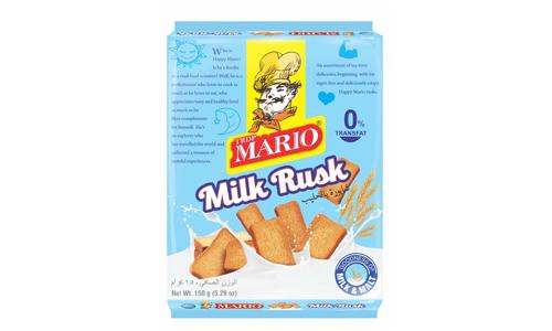 Biscuits Milk Rusk produced by TRDP Mario