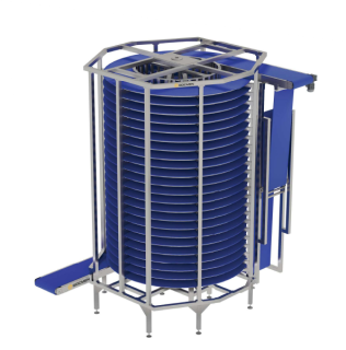 Equipment Spiral Cooler produced by Gocmen Machine Ind. ltd. Co.
