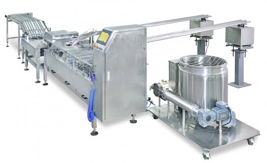 Equipment Double Row Biscuit Sandwiching Cream Machine produced by EverSmart