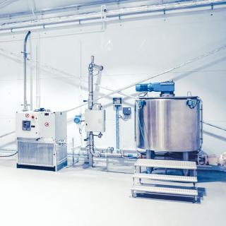 Equipment Cold fat dosing produced by CEPI Spa