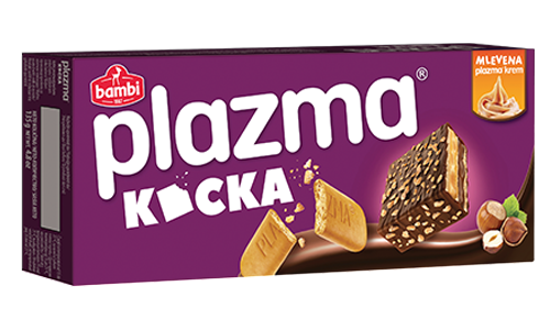 Biscuits Plazma Cube produced by Bambi