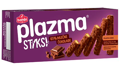 Biscuits Plazma Sticks produced by Bambi
