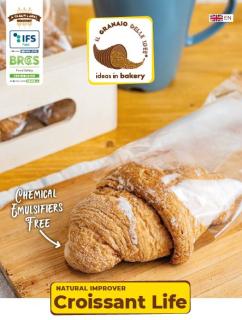 Ingredients Croissant Life produced by IL GRANAIO