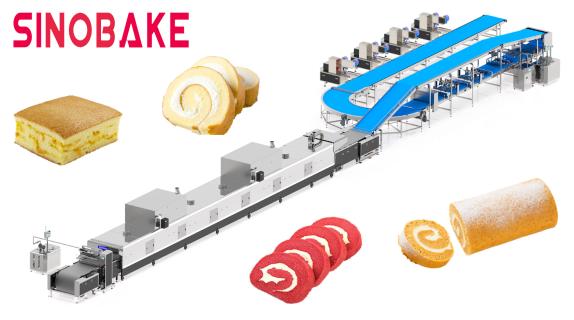 SINOBAKE Sponge Cake Production Line