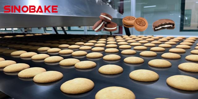 SINOBAKE  Full Automatic  Cookie Capper Making Machine