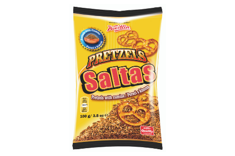 Biscuits Saltas Pretzels produced by Koestlin HR