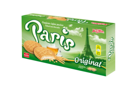 Biscuits Paris filled tea biscuits produced by Koestlin HR