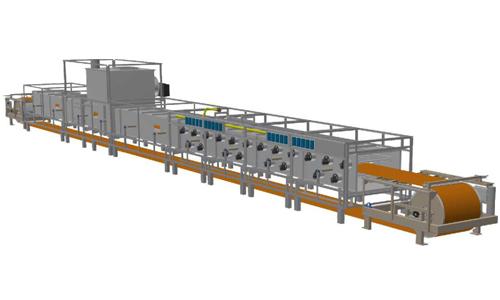 Equipment Hybrid tunnel oven produced by J4 Tunnel Ovens