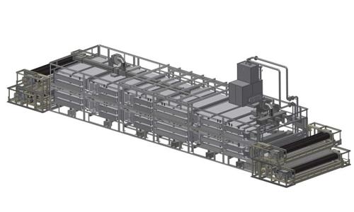 Equipment Direct heated electric tunnel oven produced by J4 Tunnel Ovens