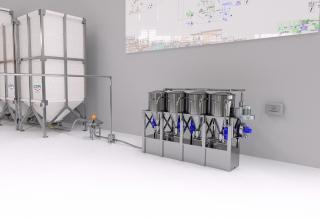 Trimix -- microingredients station