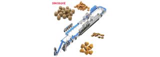 Pet Food Making Production Line For Puppy Food Cat Food Treat