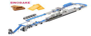 SINOBAKE Hard and Soft Biscuit Production Line Biscuit Forming Machine