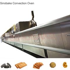 Industrial Large Capacity Biscuit Cookie Baking Tunnel Ovens