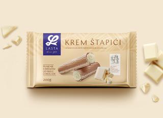 CREAM STICKS WITH WHITE CHOCOLATE