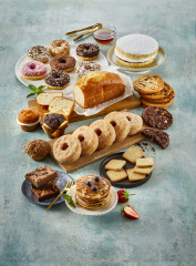 High-protein baked goods