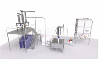 Flour cooling system