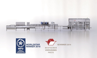 Equipment Two-in-One Biscuit Packaging System produced by Syntegon