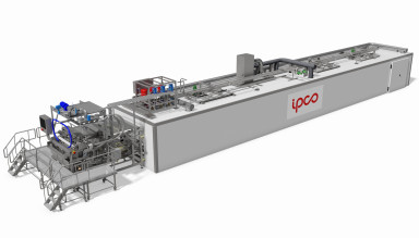 Equipment Chocolate cooler: Chip & Chunk moulding line CCM 1500 produced by IPCO Sweden AB