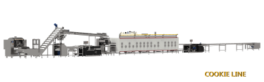 Equipment Cookie Production Line produced by Biscuit Pro | BISCUIT MACHINERY